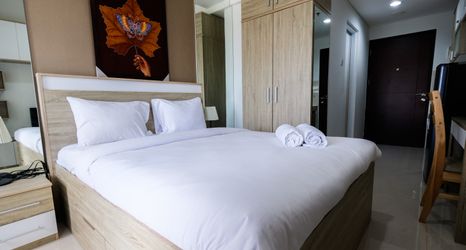 Kamar Tidur 2 Especial Studio Apartment Springwood Residence By Travelio