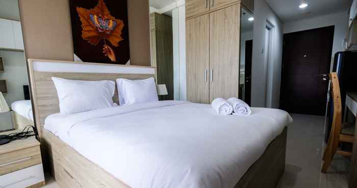 ห้องนอน Especial Studio Apartment Springwood Residence By Travelio