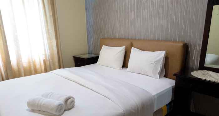 Bedroom Enjoyable 2BR Apartment at Mediterania Marina Residence By Travelio
