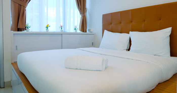 ห้องนอน Exquisite Studio Apartment at Capitol Park Residence By Travelio