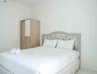 Kamar Tidur 2 Minimalist & Cozy 1BR Apartment at Mediterania Marina Residence By Travelio