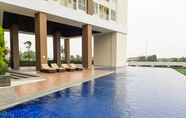 Swimming Pool 3 Cozy and Comfy Studio at Silk Town Apartment By Travelio