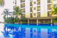 Swimming Pool Simple & Cozy Studio Apartment at Cinere Resort By Travelio