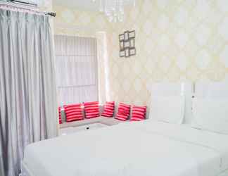 Bedroom 2 Modern Furnished Studio at Ayodhya Residence Apartment By Travelio