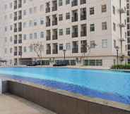 Swimming Pool 3 Modern Furnished Studio at Ayodhya Residence Apartment By Travelio