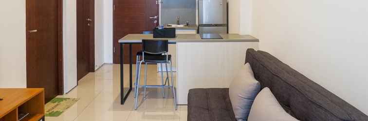 Lobby Marvell City Mall Access 1BR at The Linden Apartment By Travelio