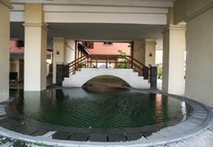 Exterior 5 Simply Design 2BR Gajah Mada Mediterania Apartment By Travelio