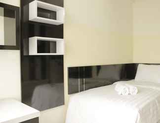 Bedroom 2 Comfortable Studio Room Apartment at Stanford Jatinangor By Travelio