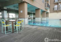 Swimming Pool 3 Homey Studio Apartment at Tamansari Panoramic By Travelio