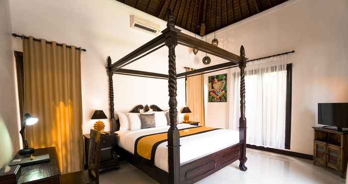 Kamar Tidur Villa Kubu Tanjung Sanur Bali