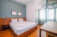 ห้องนอน Modern 1BR at Margonda Residence 1 Apartment By Travelio