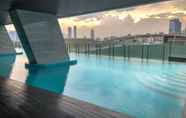 Swimming Pool 3 Modern and Exclusive Studio at Menteng Park Apartment By Travelio