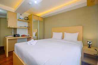 Bedroom 4 Stylish and Relaxing Studio at Amethyst Tower Apartment By Travelio