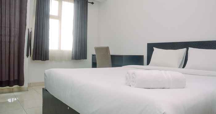 Kamar Tidur Good and Homey Studio Margonda Residence 3 Apartment By Travelio