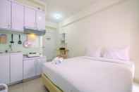 Bedroom Studio with Mall Access at Green Pramuka Apartment By Travelio
