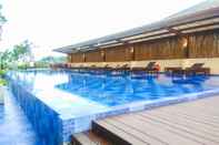 Swimming Pool Elegant Studio Apartment at Azalea Suites By Travelio