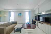 Lobby Elegant Studio Apartment at Azalea Suites By Travelio