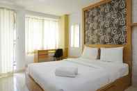 Kamar Tidur Comfy and Cozy Studio Margonda Residence 3 Apartment By Travelio