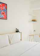 BEDROOM Simple and Cozy Studio Apartment at Akasa Pure Living BSD By Travelio