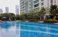 Swimming Pool 3 Stylish 1BR with Workspace at Setiabudi Skygarden Apartment By Travelio