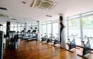 Fitness Center 6 Cozy 1BR with City View at Royale Springhill Apartment By Travelio