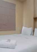 BEDROOM Near Mall Green Pramuka City 2BR Apartment By Travelio
