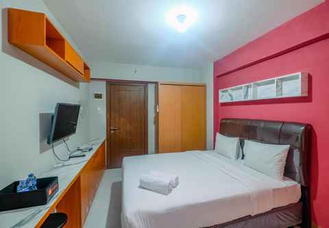 Bedroom Best Price and Cozy Studio Cinere Resort Apartment By Travelio