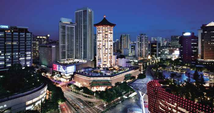 ภายนอกอาคาร Singapore Marriott Tang Plaza Hotel