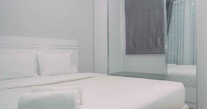 Kamar Tidur Cozy Strategic 1BR Apartment at Atlanta Residence near Universitas Indonesia By Travelio