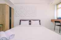 Bedroom Tranquil and Cozy Studio Apartment at Gunung Putri Square By Travelio