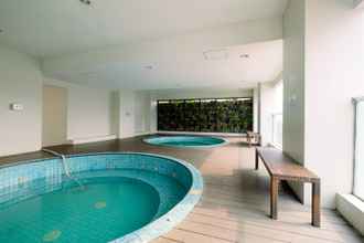 Swimming Pool 4 Best Location Studio Apartment at Capitol Park Residence By Travelio