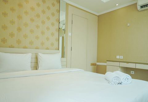 Bedroom Strategic 1BR at The Boulevard Apartment By Travelio