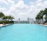 Swimming Pool 3 Fabulous 2BR at Gandaria Heights Apartment By Travelio