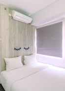 BEDROOM City View 1BR at Green Pramuka Apartment By Travelio