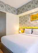 BEDROOM Minimalist and Comfy Studio at Bogor Icon Apartment By Travelio