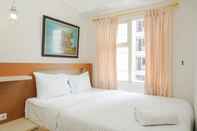 Bedroom New Furnished 1BR at Green Park View Apartment By Travelio