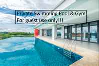 Kolam Renang 16pax Private Infinity Pool & Gym Located In Cyberjaya BioX