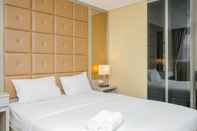 Bedroom Sweet Homey Studio at Bintaro Icon Apartment By Travelio