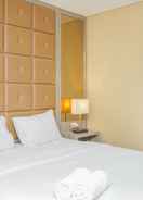 BEDROOM Sweet Homey Studio at Bintaro Icon Apartment By Travelio