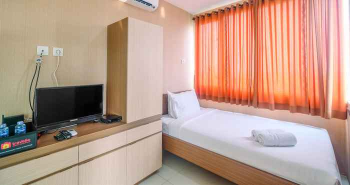 Bilik Tidur Simple and Compact Studio Apartment at Saladdin Mansion By Travelio