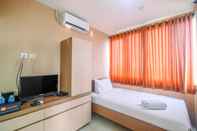 Bilik Tidur Simple and Compact Studio Apartment at Saladdin Mansion By Travelio