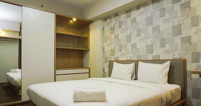 Kamar Tidur Duri Kosambi Relaxing 3BR Apartment at Green Palm Residence By Travelio