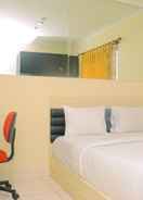 BEDROOM 2BR with Good Location at City Home MOI Apartment By Travelio