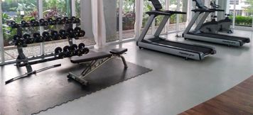 Pusat Kebugaran 4 Relaxing Premium Studio at Casa de Parco Apartment By Travelio