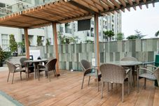 Lobby Relaxing 2BR at Saveria Apartment near BSD By Travelio