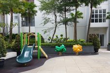 Entertainment Facility Relaxing 2BR at Saveria Apartment near BSD By Travelio