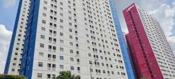 Exterior 6 Trendy 2BR at Green Pramuka Apartment By Travelio