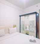 BEDROOM Simply Studio Apartment at Tamansari Skylounge By Travelio
