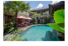 수영장 7 Lumbung Sari Ubud Hotel