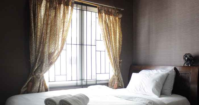 Bedroom Cozy and Chic 2BR Apartment at Pinewood Jatinangor near JATOS By Travelio